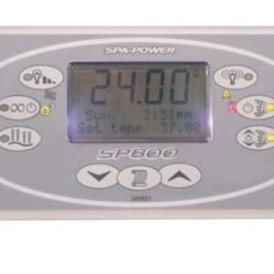 SpaPower Overlay voor SP800 Rechthoekige Touch Panel