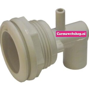 Waterway Mini Storm Spa Jet Body  1/2" Slip Water x 3/8" Barb Air