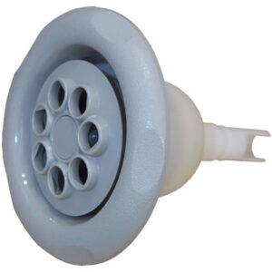 Pentair Large Cyclone Spa Jet Emerald Twin Spin Zilver