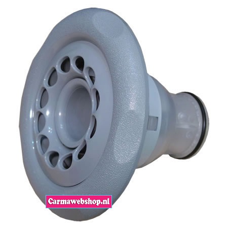 Pentair Super Cyclone Spa Jet Emerald Directional met Rooster Grijs