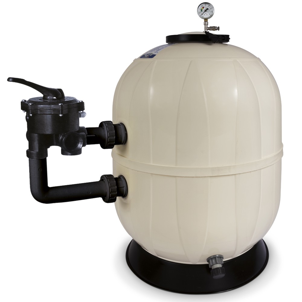 Zandfilter Aquarius 22 m3 / uur side mounted 