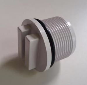 PVC Stop Buitendraad 1 ½’’