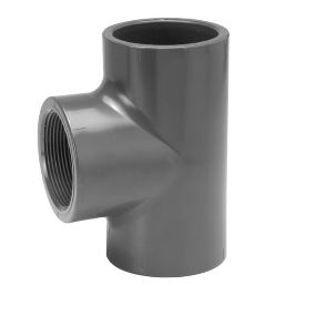 PVC T-Stuk 90° Binnendraad 63mm 1 ½''