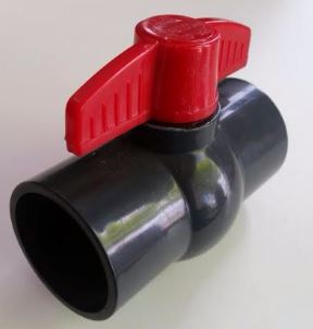 PVC Kogelkraan 50x50mm Zonder Wartel Econo-Line