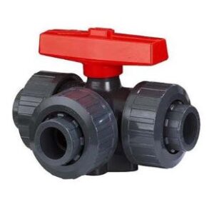 PVC Kogelkraan 3-weg 50mm x 1 ½''