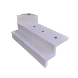 Trappen onder de liner Bankmodule 50CM. Bad 106CM H