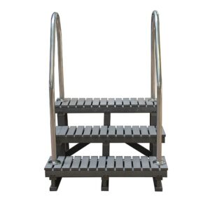 Spabad Luxury Swim Spa Step, Grey
