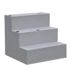 Trappen onder de liner Rechte module rechts gesloten. Bad 120CM H