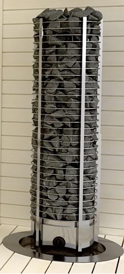 Sawotec Saunakachel Tower Heater 9.0 kW Met besturing - 35 X 35 X 130 CM