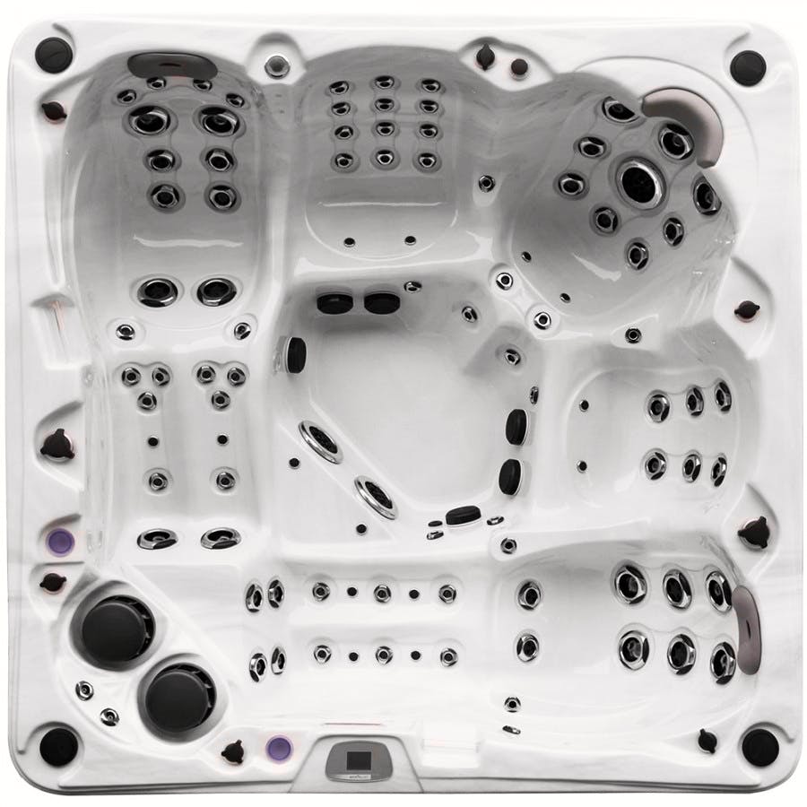 Fox Spa Eclipse - 236 X 236 X 96CM - 104 Jets Incl. Cover