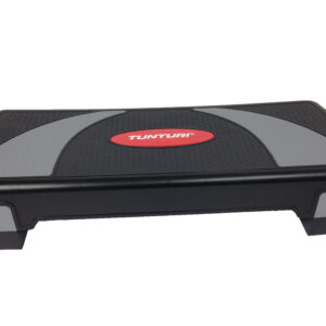 Tunturi Aerobic Step Compact - Fitness step verstelbaar - Aerobics stepper - Zwart - Incl. gratis fitness app