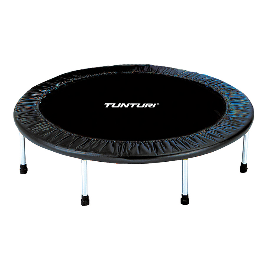 Tunturi Funhop Fitness trampoline - Mini trampoline 125 cm - incl. gratis fitness app