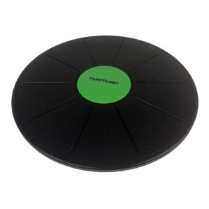 Tunturi Verstelbaar Balans bord - Balance board - Zwart/Groen - Incl. gratis fitness app