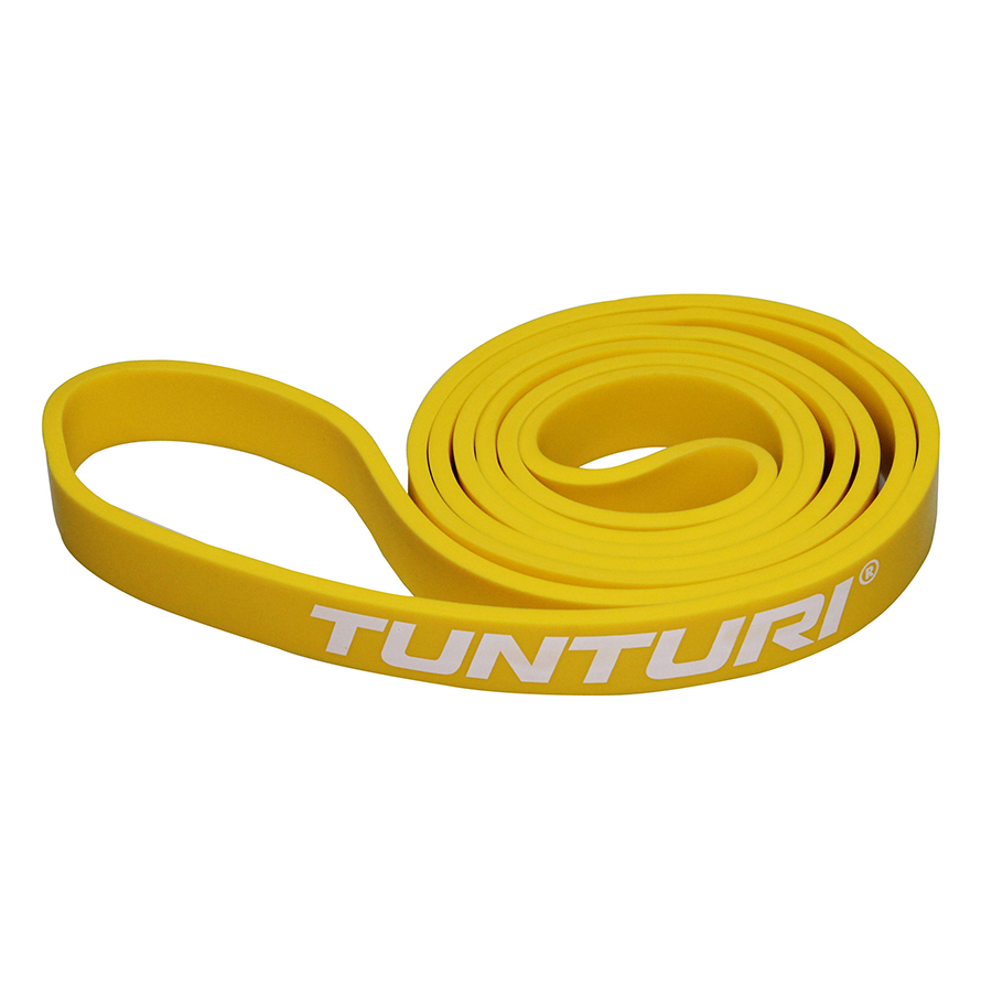 Tunturi Power Band - Resistance Band - Weerstandsband - Fitness elastiek - Licht - Geel