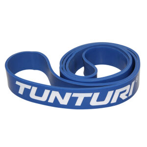 Tunturi Power Band - Weerstandsband - Fitness Elastiek - Heavy - Blauw