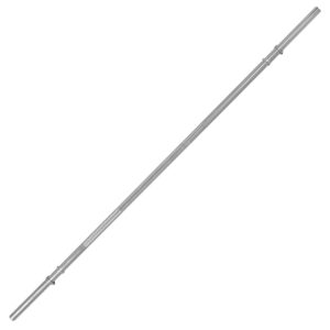 Tunturi Halterstang - Met Inbussluiters - 165cm -30mm diameter - incl. gratis fitness app