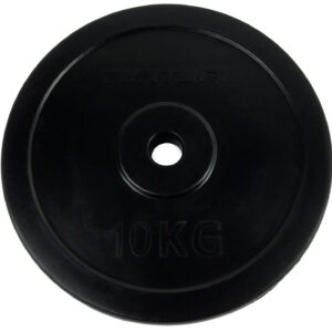 Tunturi Halterschijf - Halter gewichten - 1x 10 kg - 30mm - Rubber - incl. gratis fitness app