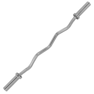 Tunturi Olympische Halterstang - Curl - 50mm diameter - incl. gratis fitness app