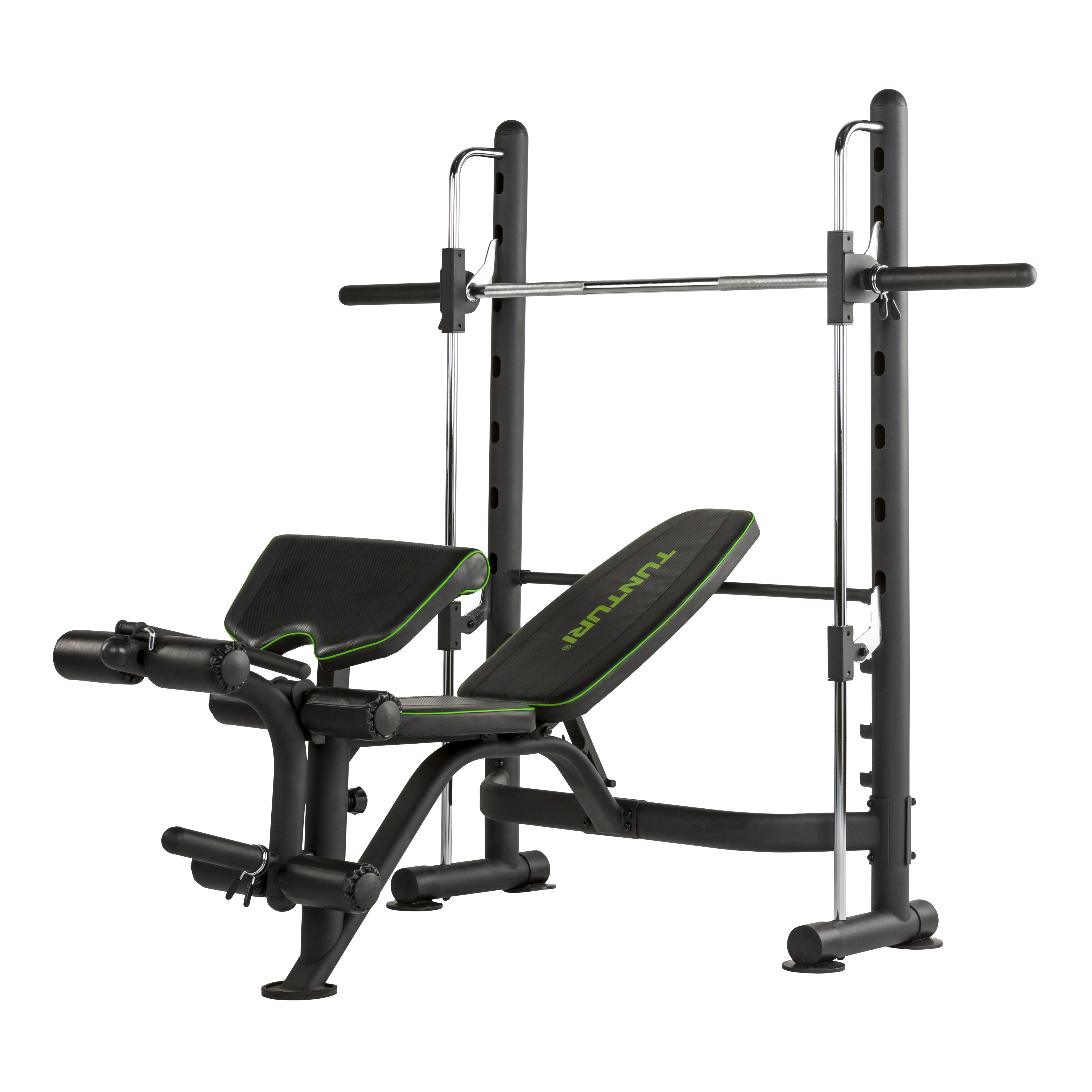 Tunturi SM60 Halterbank -  Fitnessbank - Home Gym - Smith Machine - Incl. gratis Tunturi Training app