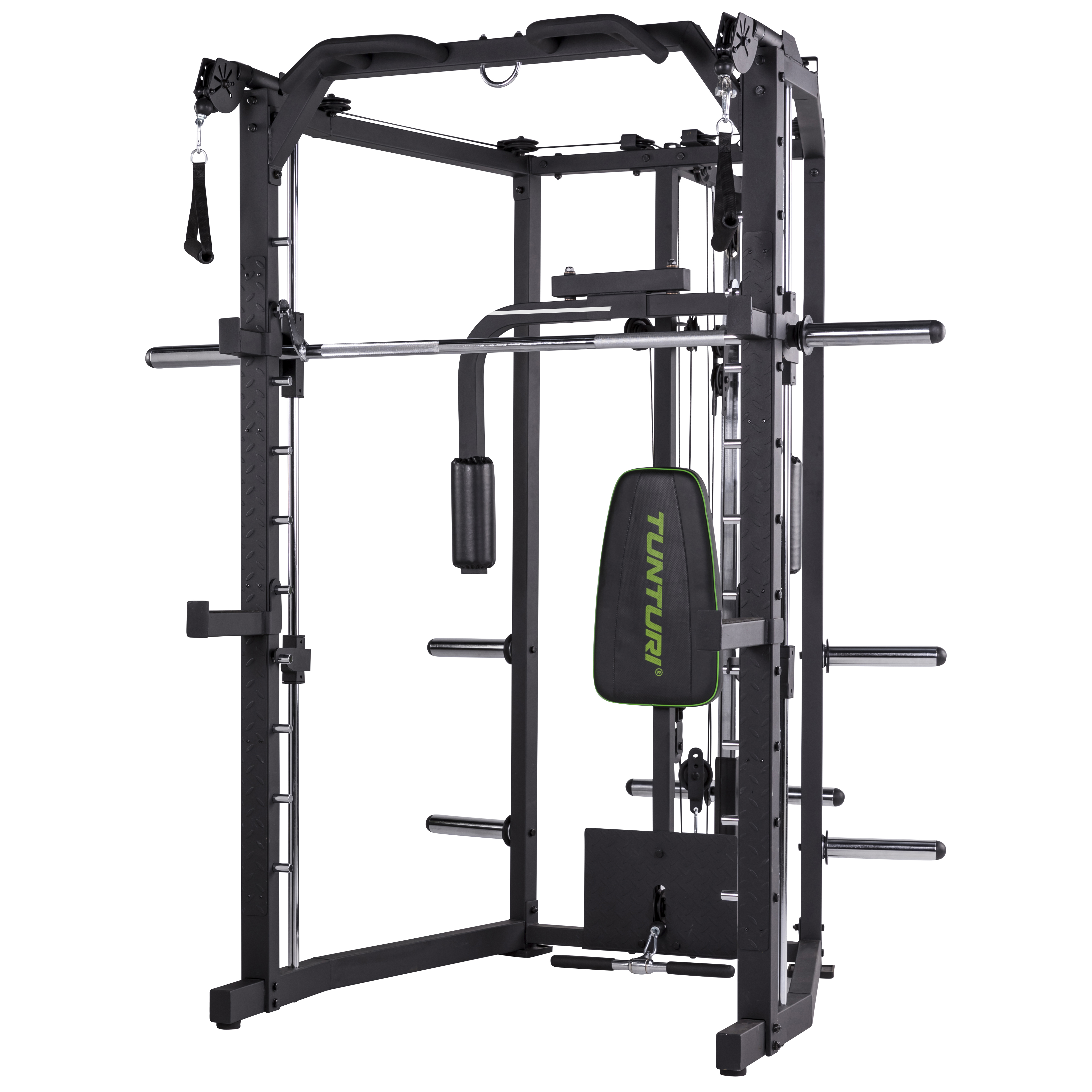 Tunturi SM80 - Home Gym - Krachtstation - Smith Machine - Fitnessapparaat - Full Smith