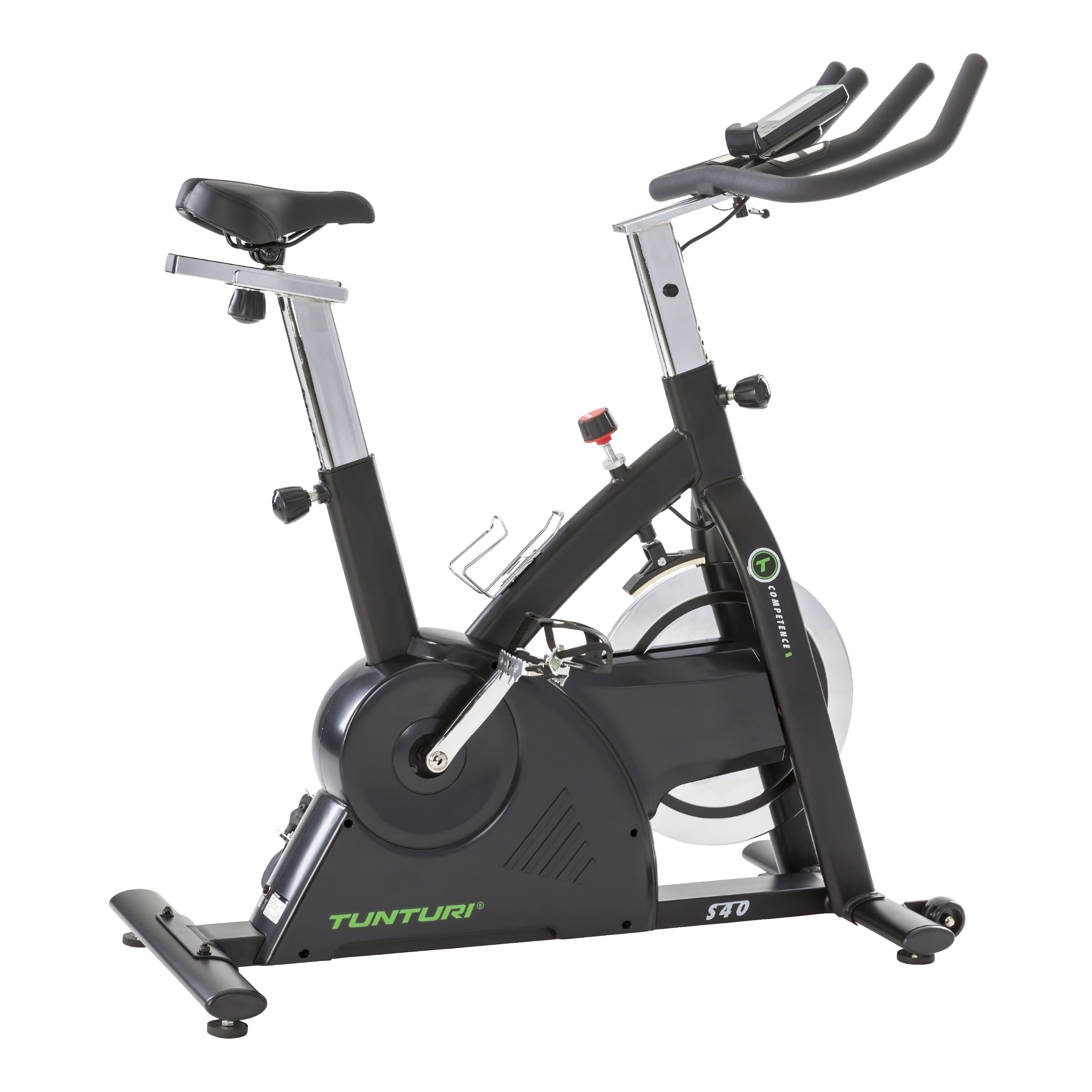 Tunturi Competence S40 Sprinter Bike Hometrainer - Fitness Fiets met 32 weerstandsniveaus en 12 trainingsprogramma's