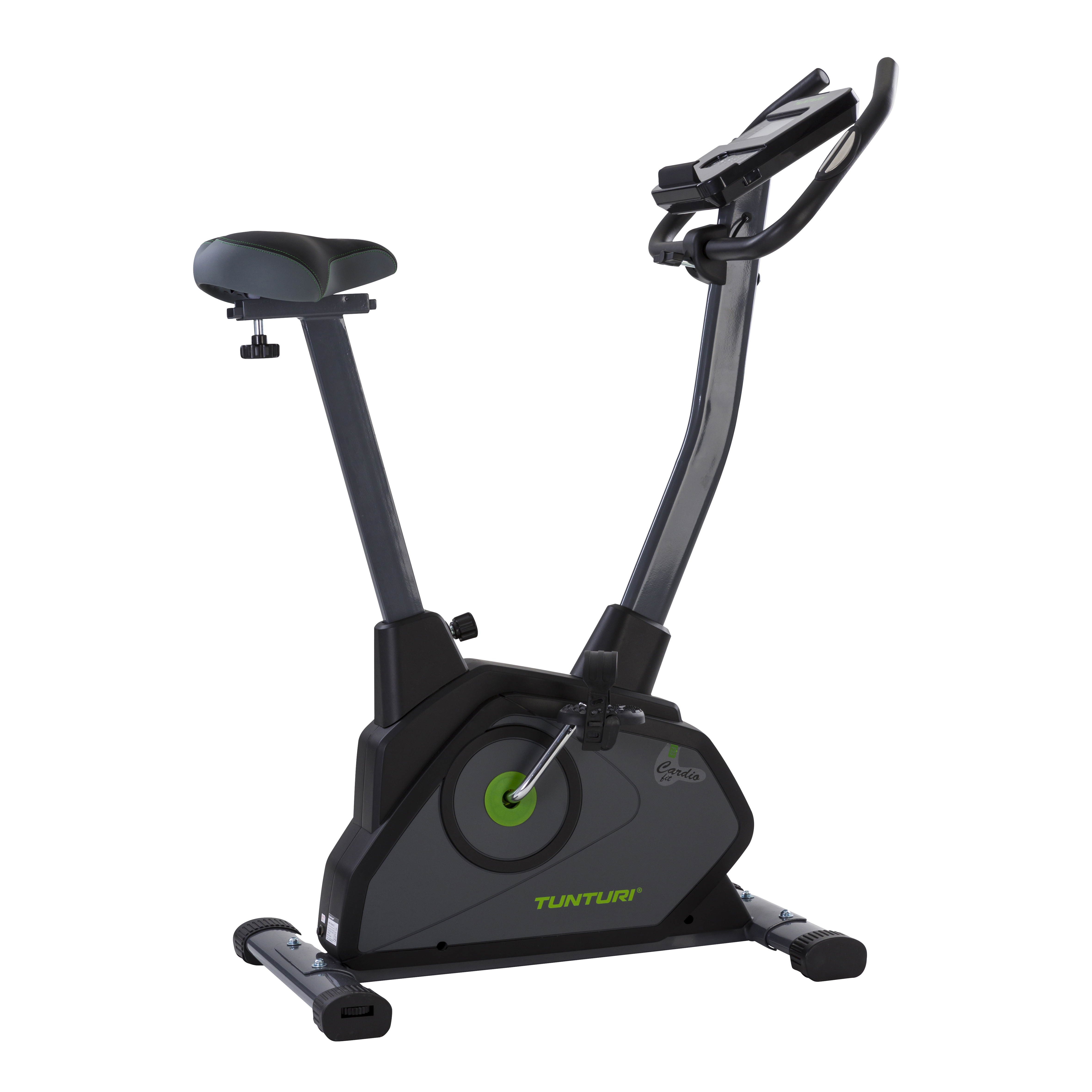 Tunturi Cardio Fit E35 Hometrainer met ergometer - Fitness fiets met 12 verschillende trainingsprogramma's