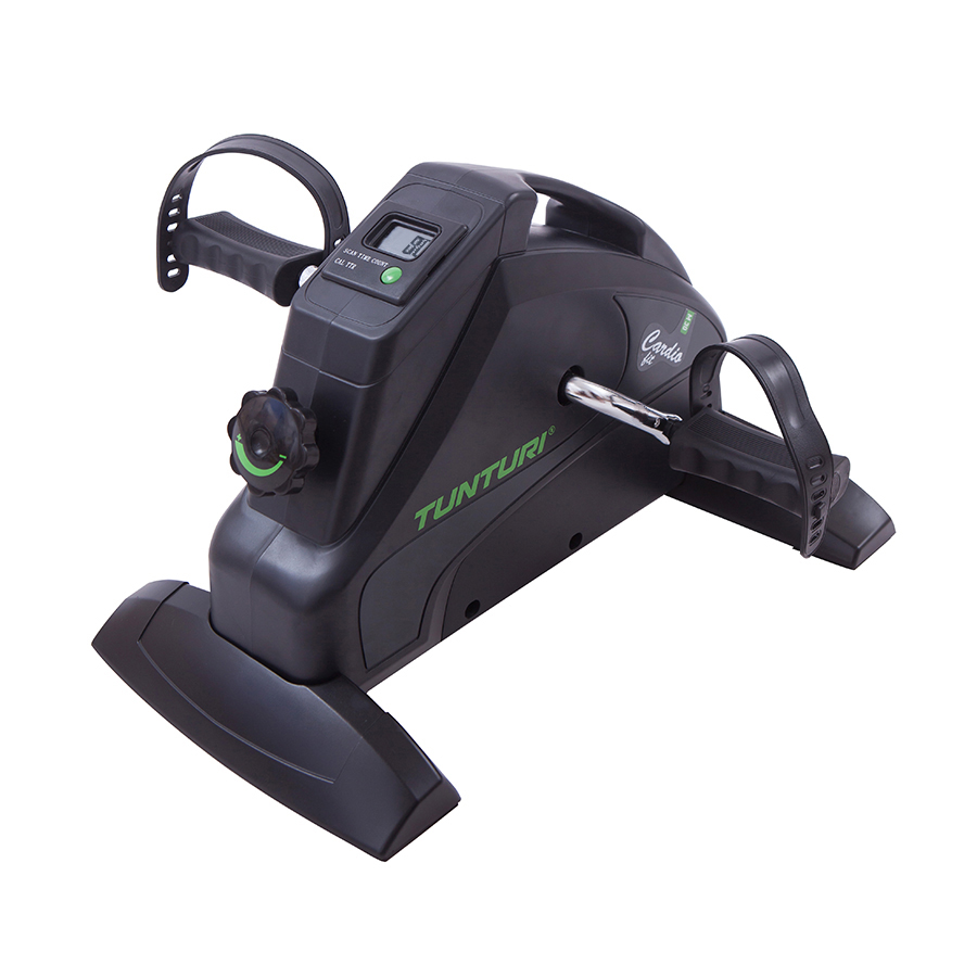 Tunturi Cardio Fit M30 Stoelfiets met LCD monitor - Fietstrainer met instelbare weerstand - Bureaufiets