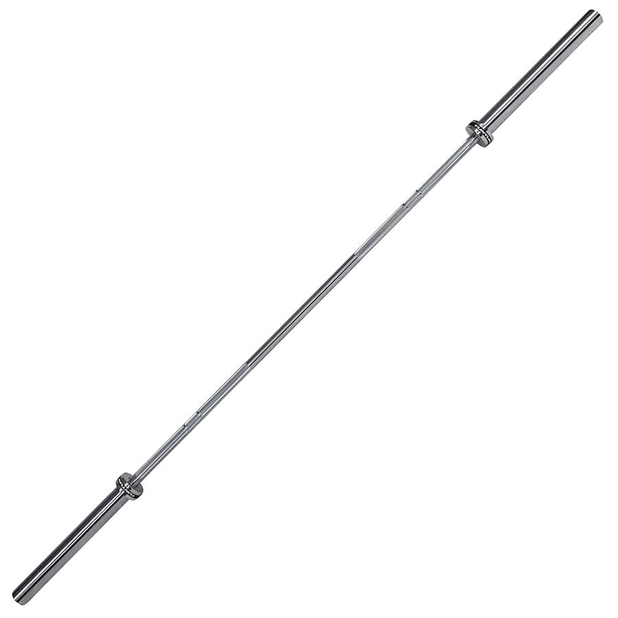 Tunturi Olympische Halterstang 220cm - 20kg - 28mm diameter - incl. gratis fitness app