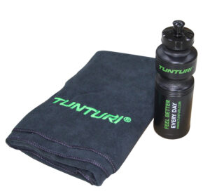 Tunturi Orginele Tunturi fitness machine handdoek en bidon set
