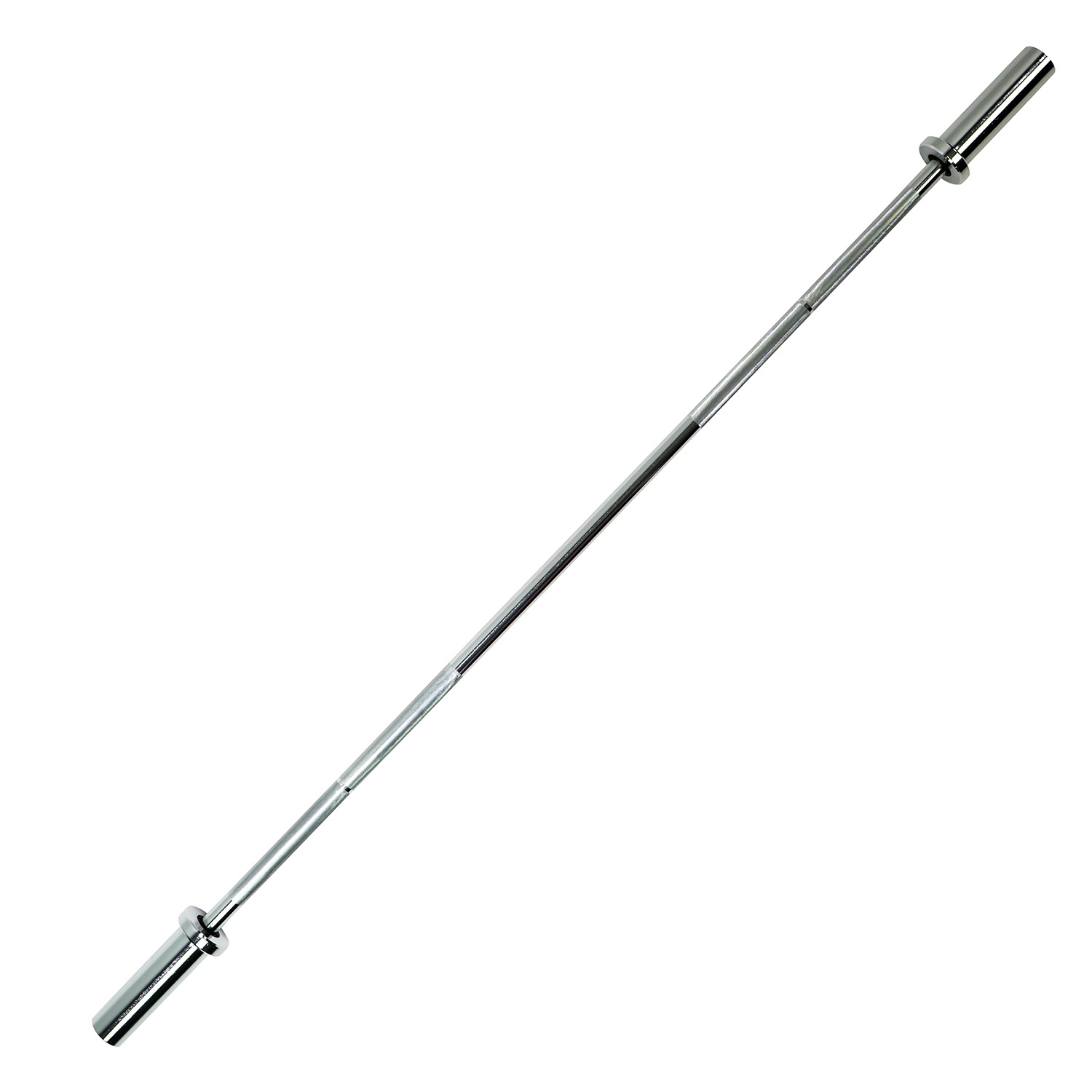 Tunturi Olympische Halterstang - 168 cm - 50mm diameter - incl. gratis fitness app