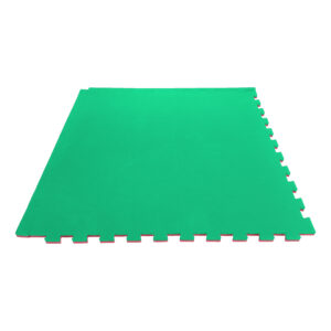 Tunturi Karatemat - Puzzelmat - Karate mat - Sportmat - Sportvloer - Rood / Groen
