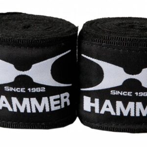 Hammer Boxing Boksbandage elastisch - zwart 3.5 M