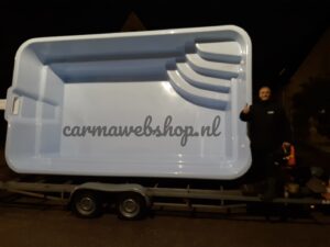 Polyester Zwembad Valencia - 520 X 300 X 150CM