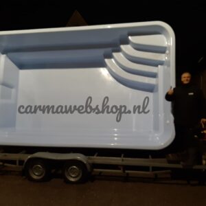 Polyester Zwembad Valencia - 520 X 300 X 150CM