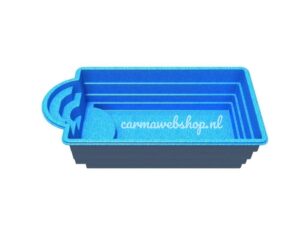 Polyester Zwembad Bali - 565 X 280 X 150CM