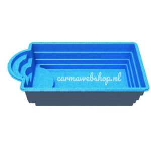 Polyester Zwembad Bali - 565 X 280 X 150CM