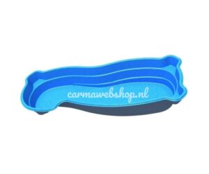 Polyester Zwembad Zanzibar - 1000 X 360 X 125-190CM