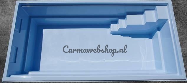 Polyester zwembad Monaco - 630 x 320 x 150CM